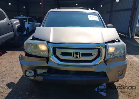 2011 Honda Pilot Ex-L from USA, damaged, VIN 5FNYF4H70BB104566